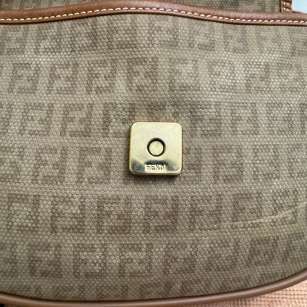 Fendi Zucchino Canvas Mini Crossbody (Vintage) - Picture 15 of 16